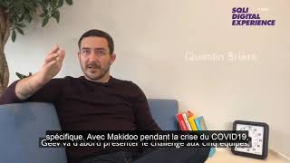 #DefiEntreprisesSolidaires - Théo François-Saint-Cyr, conseiller en production vidéo chez Makidoo