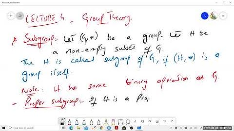 Group Theory | PPSC Lecturer-ship | Mathematics | Lecture 4