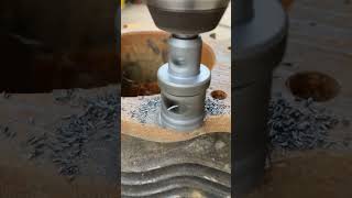 Iron plate hole opener #viralvideo #woodworking #decoration #tools #shorts