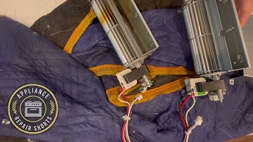 GE wall Oven F97| Lower Cooling Fan Installed