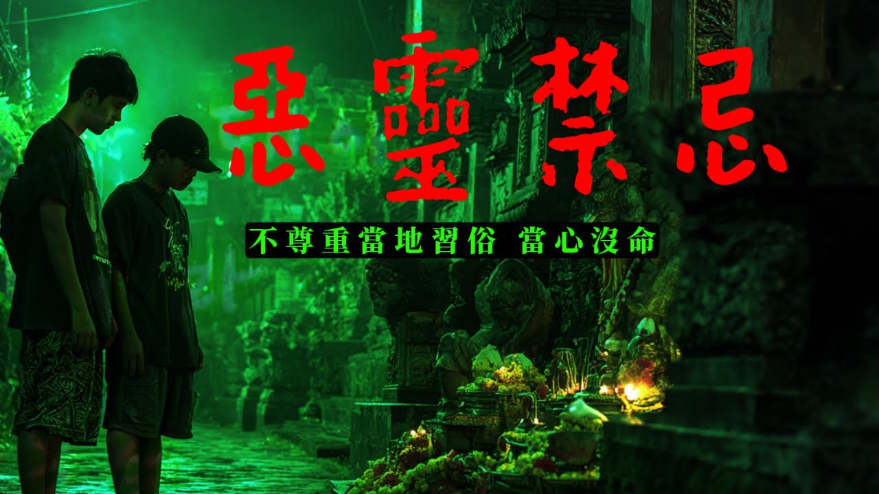 巴里島禁忌：台灣鐵齒男「踩爛供品」！畢業旅行慘遭最強惡靈鎖命三天