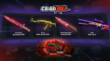 THE COVERT CASE ($162) KEPT PAYING ON CSGOROLL!!!
