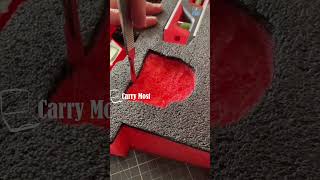 How to Hand Cut or DIY Foam Inserts with Finger Holes for Your Protective Case or Gear #gear #foam