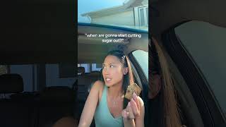 When people ask when I'll cut sugar out #august #sugar #health