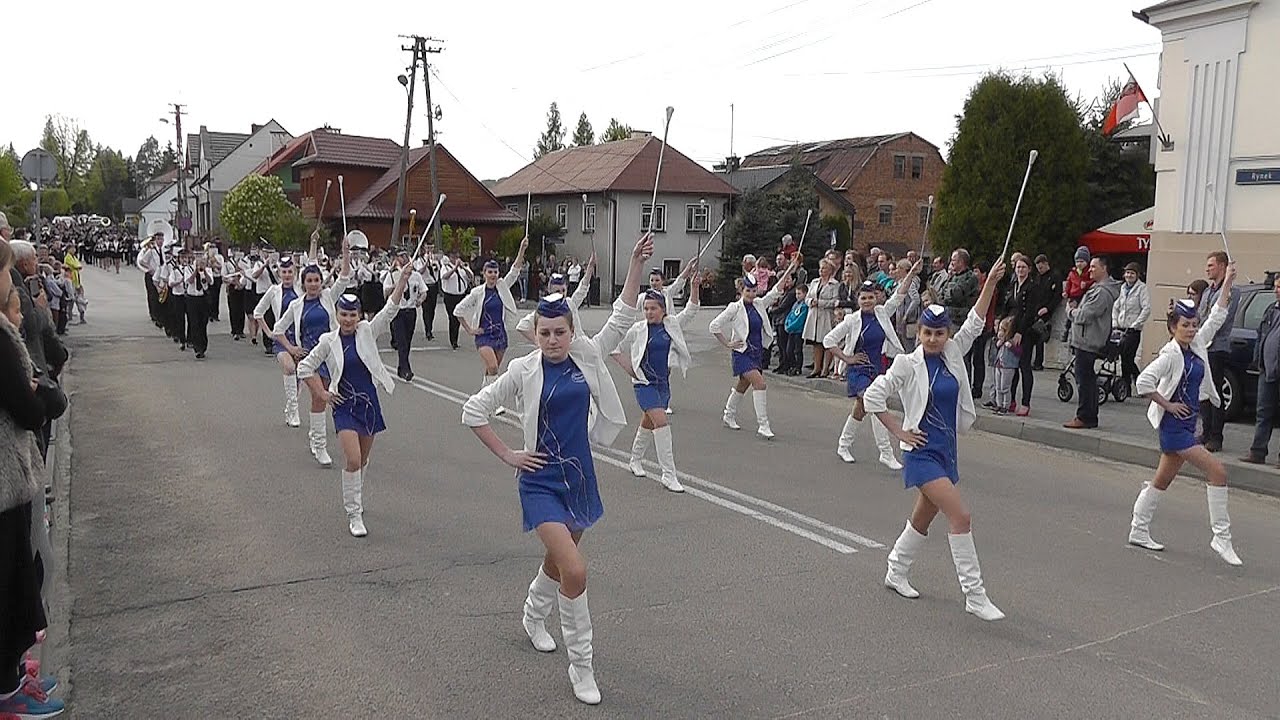 VII  Parada   Orkiestr   Dętych -  Ryglice  3. 05. 2016 r.  cz. 1