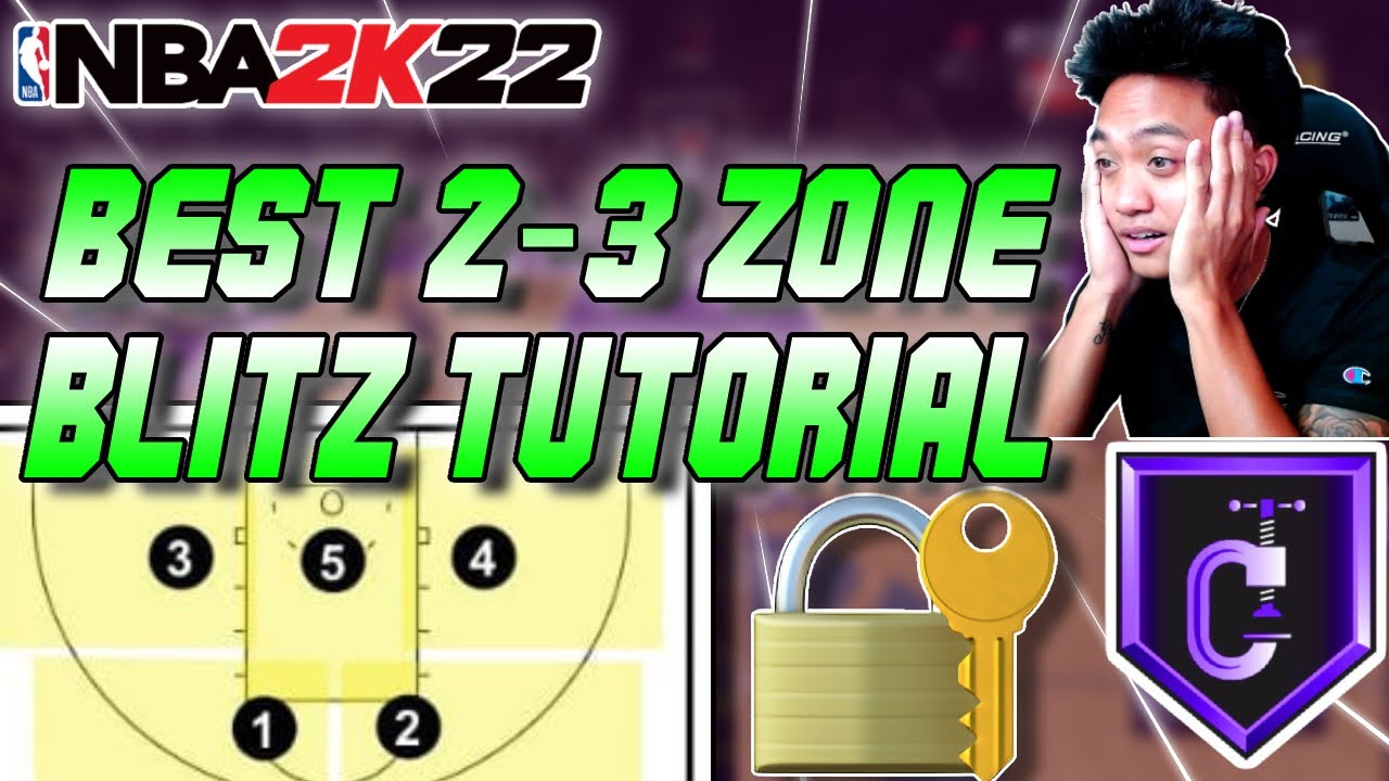 HOW TO RUN THE BEST 23 ZONE BLITZ DEFENSE IN NBA 2K22! *Ultimate Tutorial* PlayNow Tips and