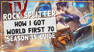 D4 | How I Got World First Level 70 Spiritborn: Rock Splitter S15 Starting Guide