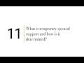 Attorney Holly J. Moore reviews what temporary spousal support and how it is determined by the court. Please reach out and contact our office at the email address in our...