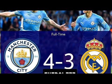 Download Manchester sity 4-3 Real Madrid