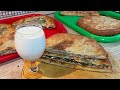 ОСЕТИНСКИЕ ПИРОГИ с Картофелем и Сыром .Мясная. Листья свеклы и сыр.