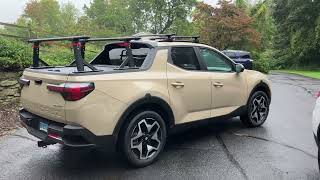 2023 Hyundai Santa Cruz Rosy Pixel Truck Ladder Racks or Bed Rails Installation