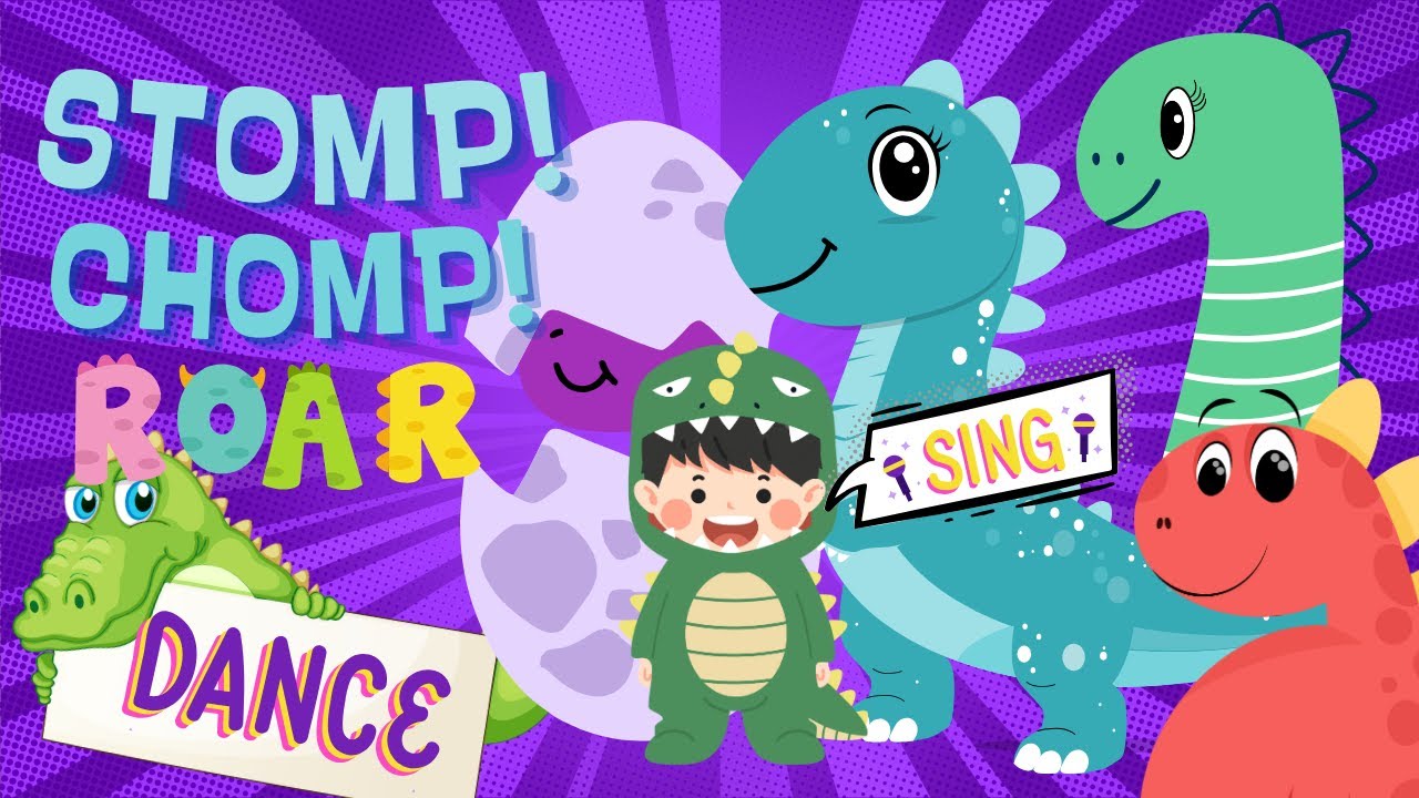 MOVE And ROAR Like A Dinosaur Fun Preschool Song Dance The Move and roar like a dinosaur fun preschool song dance the