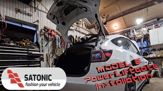 Satonic Power Liftgate Installation 2020 Model 3 V5