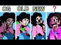 VS Steven OG VS OLD VS NEW FNF MODS (Come and Learning with Pibby)