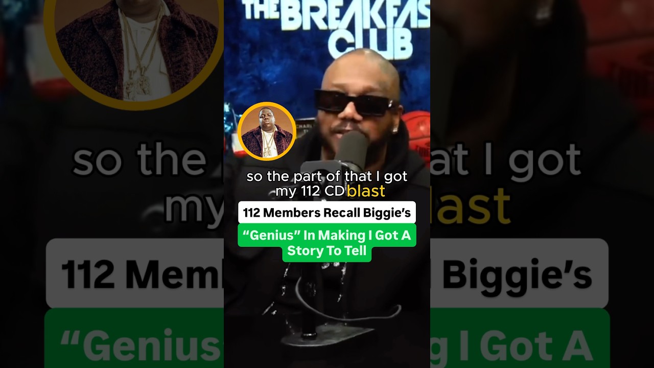 Участники группы 112 вспоминают гениальность Бигги в создании песни «I Got A Story To Tell»