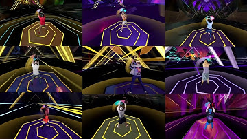 Synth Riders [9 Players Gameplay] - "New Game" by Nitro Fun (Power-Ups Update)