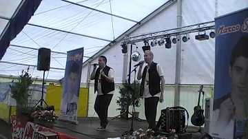 Duo Franken Express,Überraschunggäste beim Heidefest in Kochstedt 2015-mit "Rock mi"