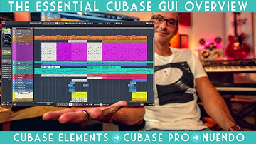 The Essential Cubase User Interface overview for beginners!