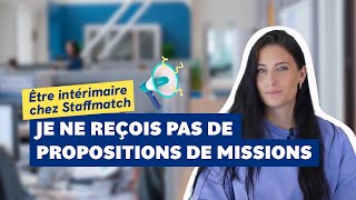 Être Intérimaire Staffmatch Je Souhaite Recevoir Des Propositions De Missions