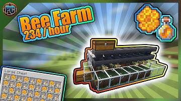 Minecraft Java 1.21+ Tutorial | Fully Automated Bee Farm 234/h – Expandable | 100% AFK Honey