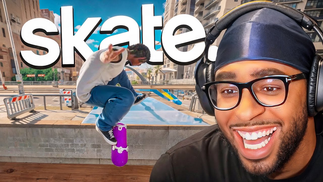 coolkid plays SKATE. for the first time