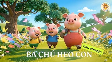 Ba chú heo con 🐷 Câu chuyện về sự chăm chỉ và thông minh | Truyện cổ tích thiếu nhi