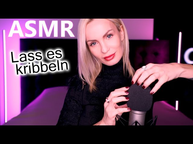 ASMR Let´s Tingle - Tingly Brain Massage to fall asleep - german