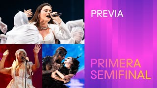 #EuroEnsayosSemi1 | La PREVIA de la PRIMERA SEMIFINAL de Eurovisión 2024