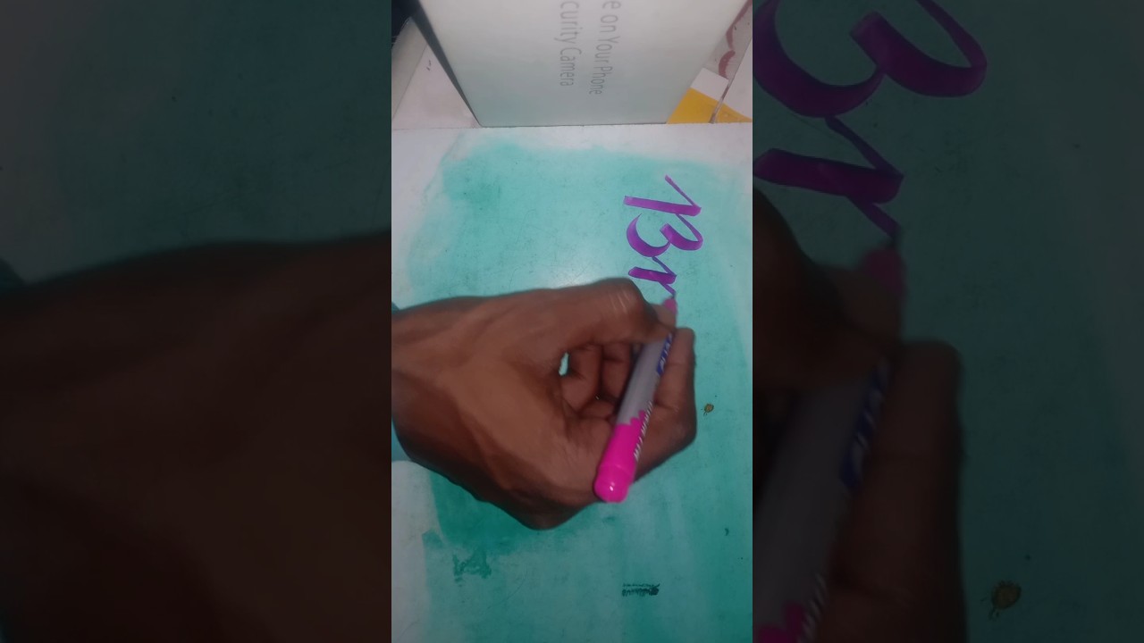 Brush pen 🖋️🖋️🖋️ Uses For Calligraphy Writing 