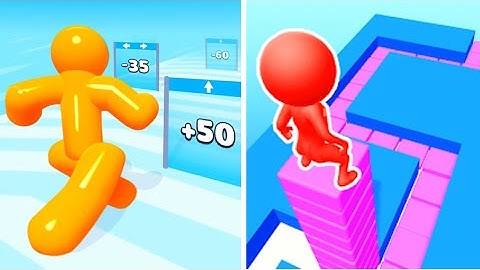 Tall man Run vs Stacky Dash Walkthrough android, ios mobile games