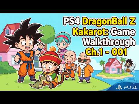 PS4] 🐉 Dragon Ball Z Kakarot Part 1 - Goku & Gohan's Big
