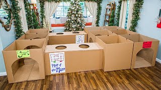 DIY Indoor Maze - Home & Family