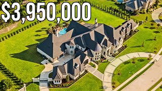Inside A 3,950,000 Texas Mansion Mansion Tour