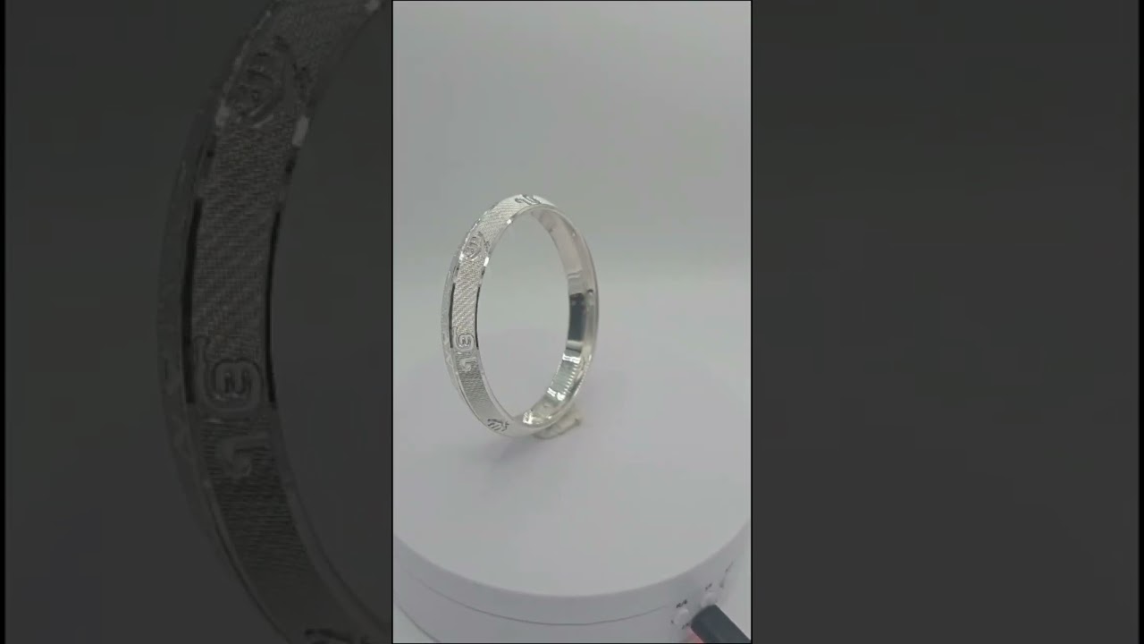 Punjabi Silver Kada | Men's Kada | Sikh Kada | Indian Bracelet for Men | Made in USA | Made to Order