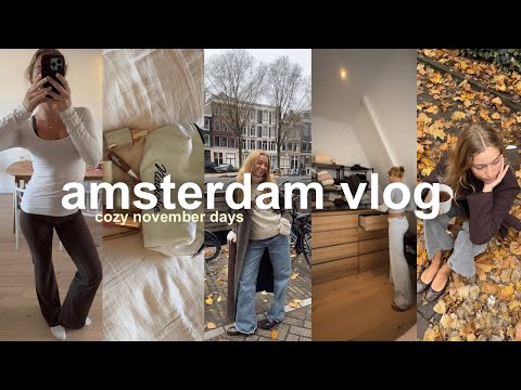 Amsterdam Vlog Cozy November Days