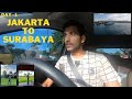 Jakarta To Bali By Road Day 1 | Jakarta To Surabaya By Road | Subtitles English and Bahasa