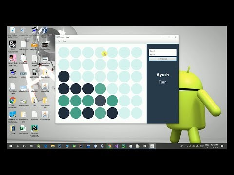 connect4 game Using java