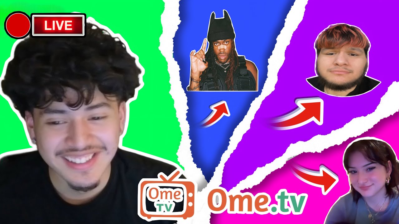 People Rizzing MEETING FAMOUS PEOPLE AND RIZZING UP BADDIES (ome tv) - YouTube