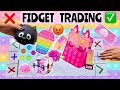 FIDGET TRADING WITH MY SISTER *I GOT SCAMMED* 😓
