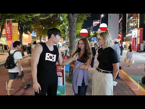 Korean Guys on the Streets...😫 ft. Polish Girls