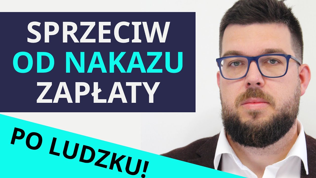 SPRZECIW OD NAKAZU ZAPŁATY (m.in. e-Sąd Lublin)