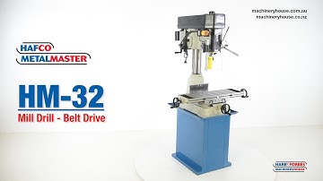 HM-32 Mill Drill Hafco Metalmaster (M121)