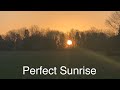 Perfect Sunrise in Meopham, Kent - Fri 11/Feb/22