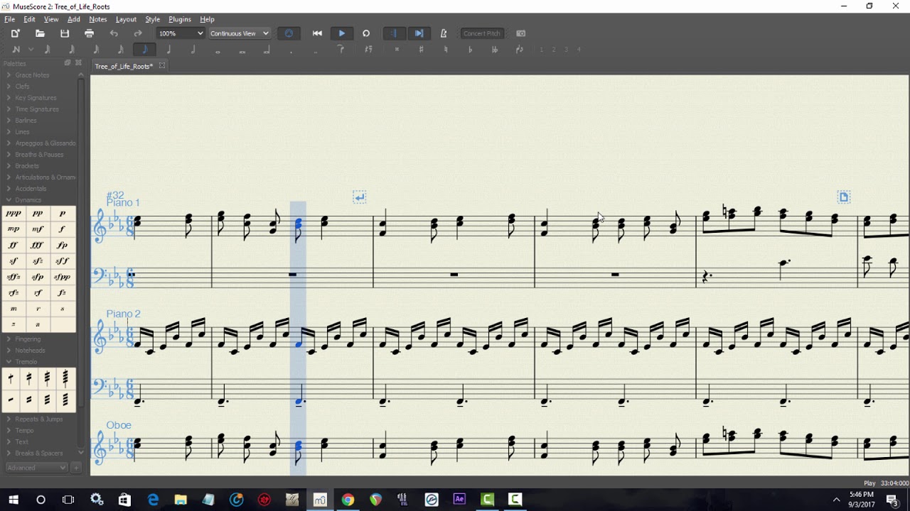 Tree Roots Music Note Fruits Tree Roots Music (Sheet Draft) future triscore vid - YouTube