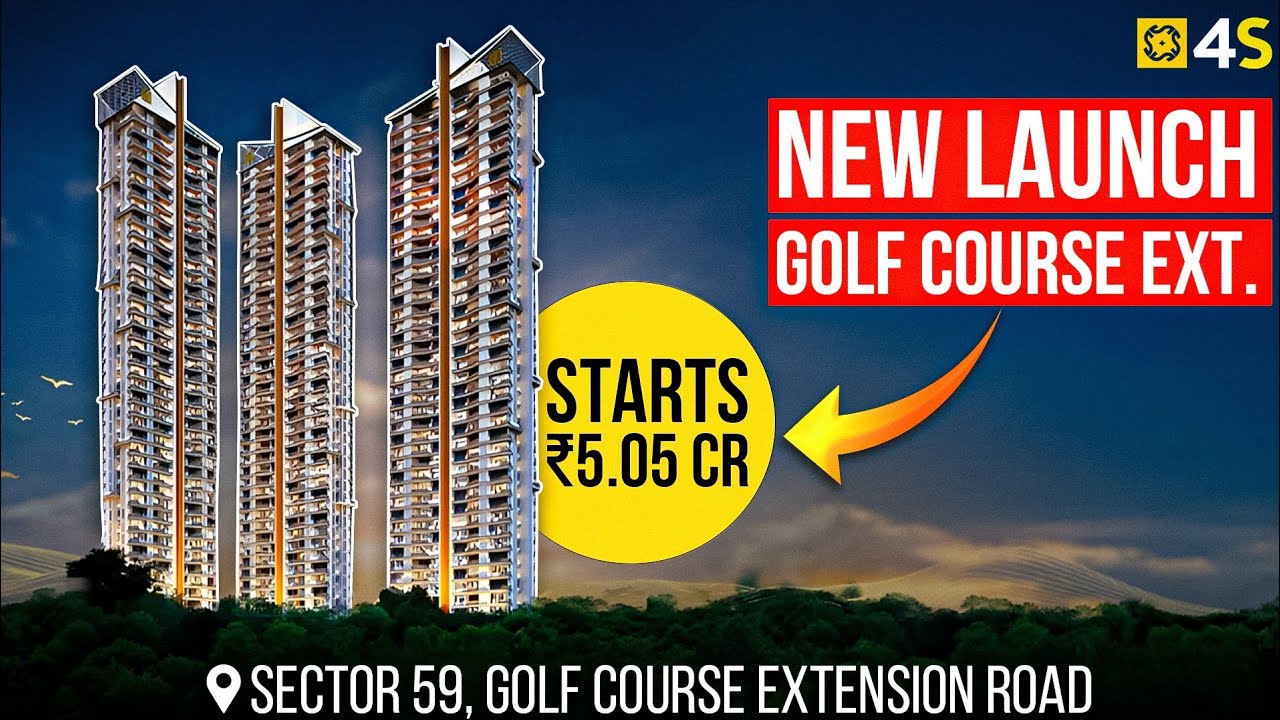 4S The Aurrum: Ultra-Luxury 3 & 4 BHK Apartments with Stunning Aravali Views in Gurgaon!