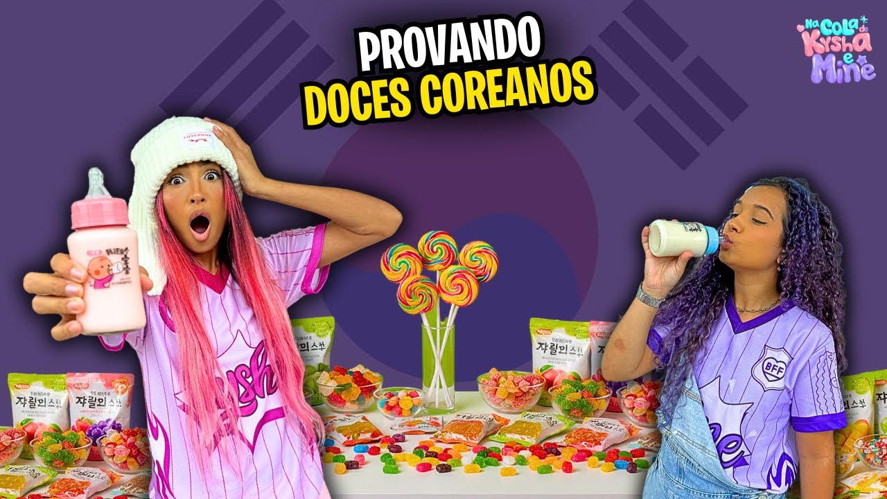 PROVANDO DOCES ASIÁTICOS * Alguns vão te surpreender!