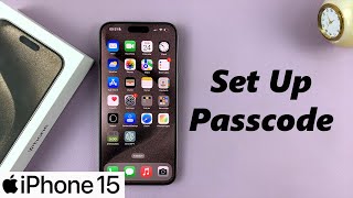 How To Add Screen Lock Passcode On iPhone 15 & iPhone 15 Pro screenshot 2