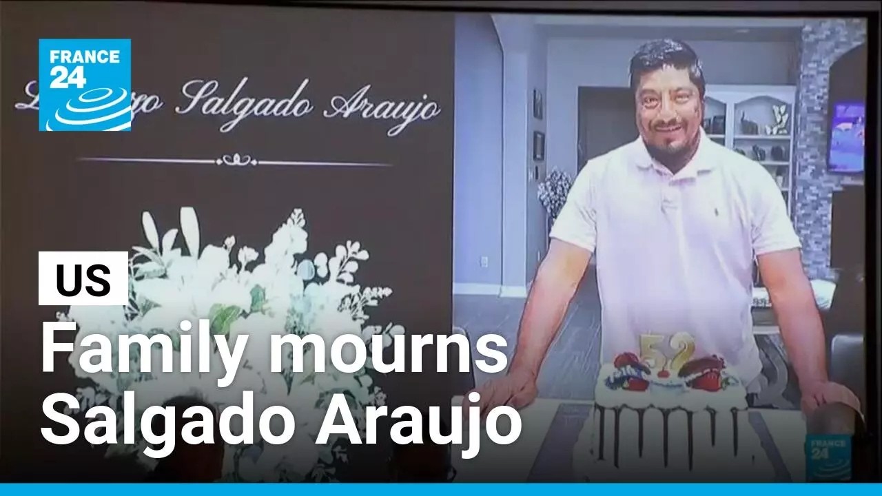 US: Salgado Araujo is mourned after fatal ICE shooting • FRANCE 24 English