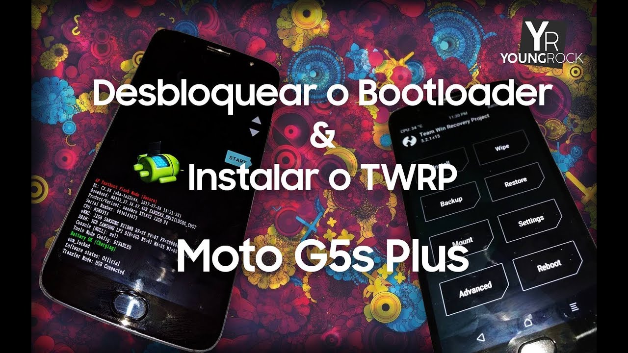 smartphone 5g ✹COMO DESBLOQUEAR O BOOTLOADER/INSTALAR O TWRP E UMA ROM NO MotoG5sPLUS OU QUALQUER MOTOROLA