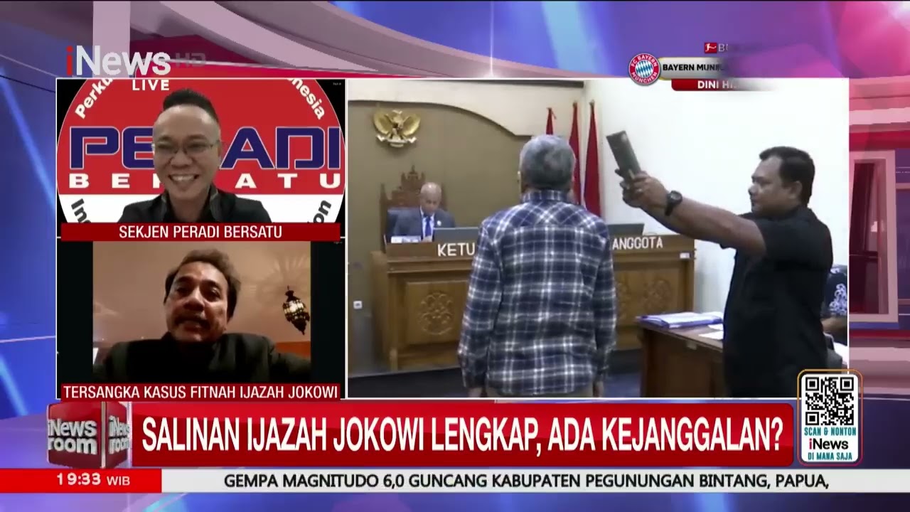 Ada Kesalahan Tanggal di Ijazah, Ade Darmawan  Bukan Salah Jokowi | Trijaya Update